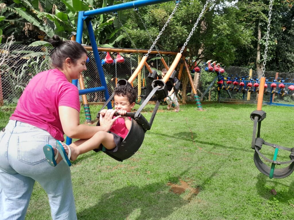 Família segurança afetiva para bebes